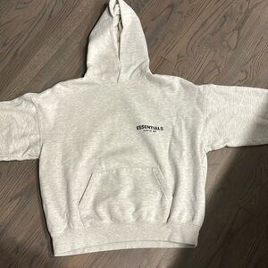 White Essentials hoodie